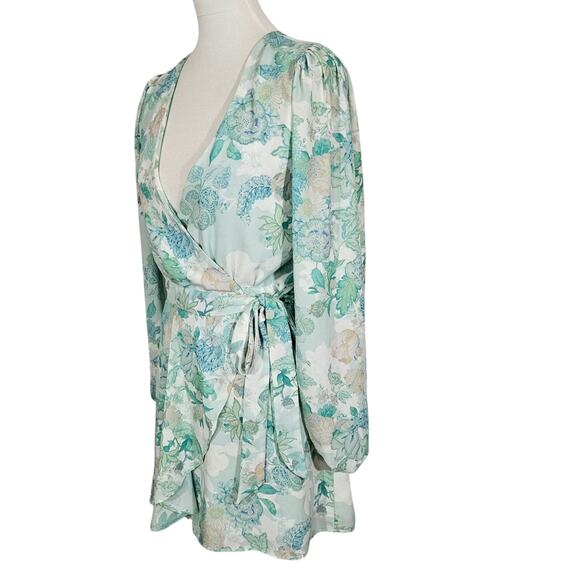 RESA Willow Dress in Blue Floral - Picture 3 of 7
